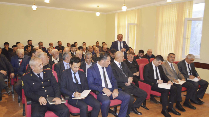 Qəzənfər Ağayev növbəti səyyar qəbulu Toradi kəndində keçirib
