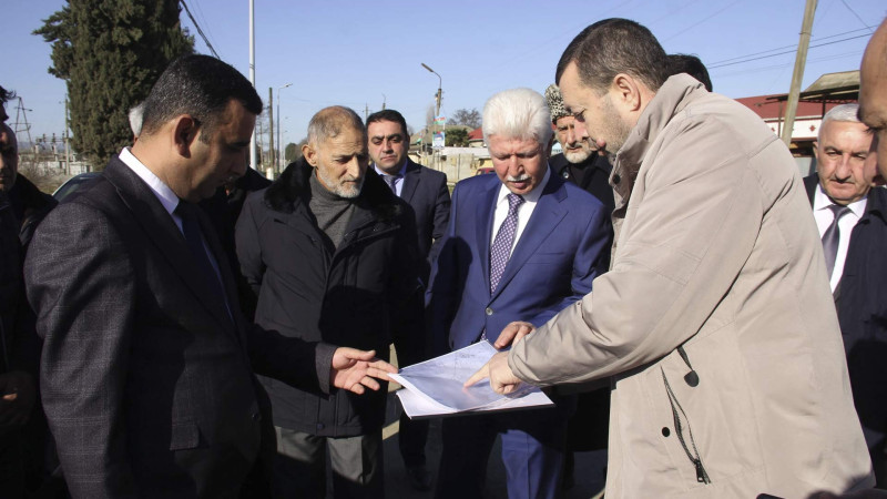 Rafiq Cəlilov Göytəpə şəhərində tikiləcək xəstəxananın layihəsi ilə tanış olub