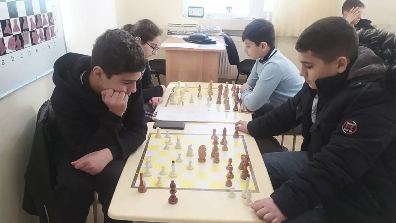 Masallıda şahmat yarışı baş tutub