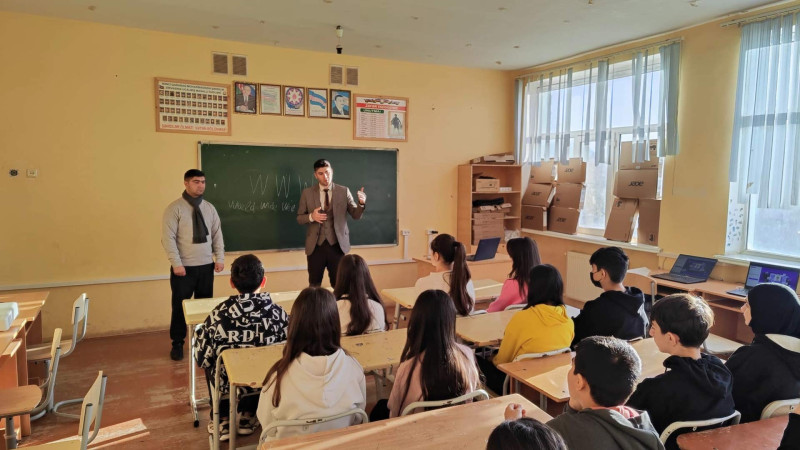 Masallıda məktəblilər üçün maarifləndirici görüş keçirilib