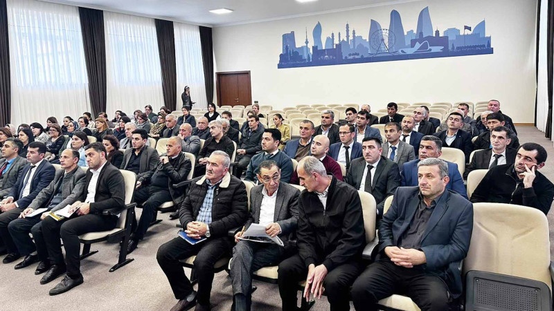 Lənkəranda direktor müavinləri üçün təlim keçirilib