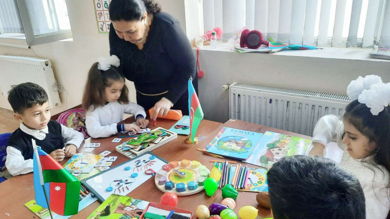 Məktəbəhazırlıq qruplarına resurs dəstlər paylanır