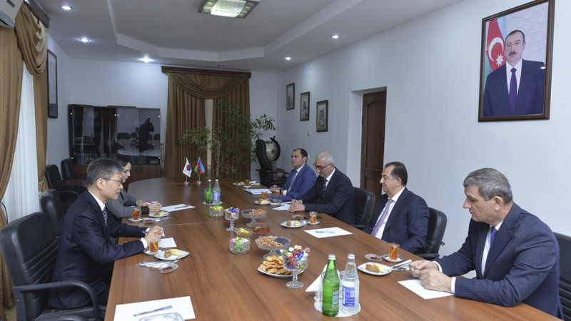 Koreyanın ölkəmizdəki səfiri Lənkərana baş çəkib