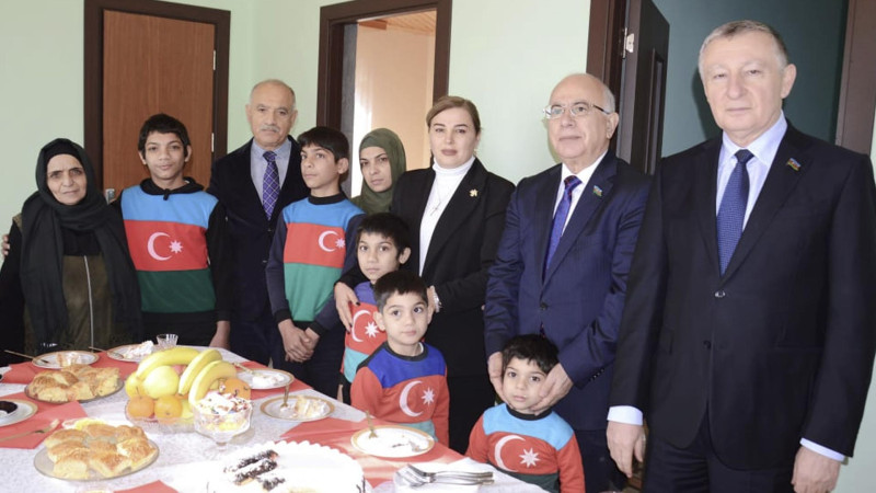 Masallıda “Sabahın 5 əsgərinə ev olaq devizi altında ev tikilib