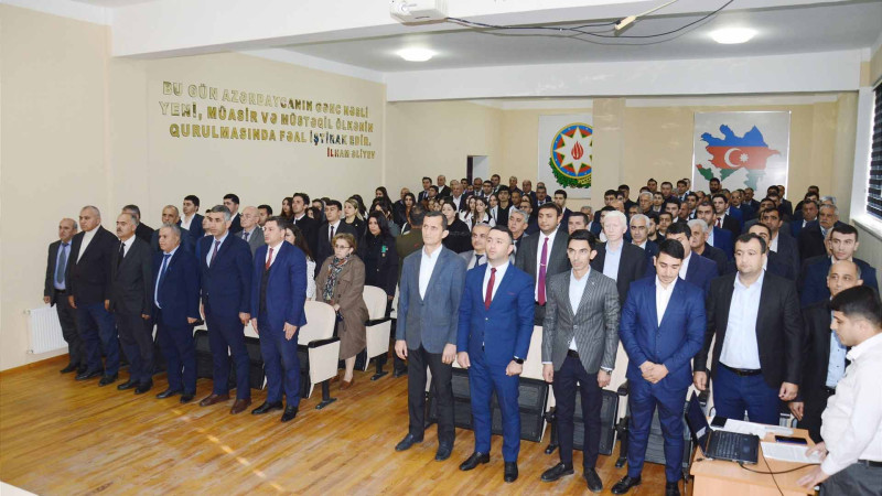 Masallıda ulu öndərin 100 illiyinə həsr olunmuş tədbir keçirilib