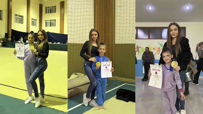 Gimnastlarımız uğurlu nəticələr əldə ediblər