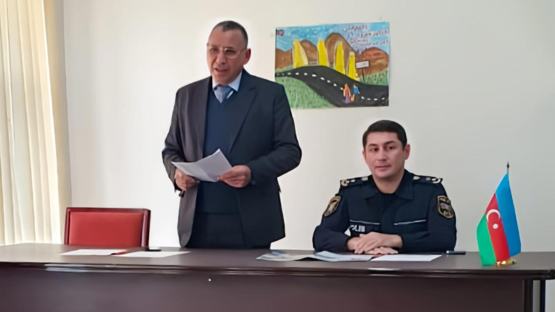 Cəlilabadda şagirdlərlə narkomaniya mövzusunda növbəti görüş keçirilib