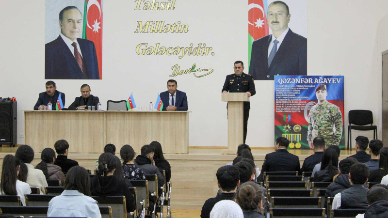 Cəlilabadda məktəblilər üçün növbəti maarifləndirici tədbir baş tutub