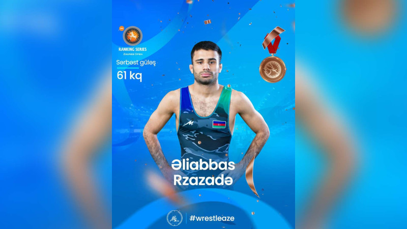 Astaralı güləşçi reytinq turnirində bürünc medal qazanıb