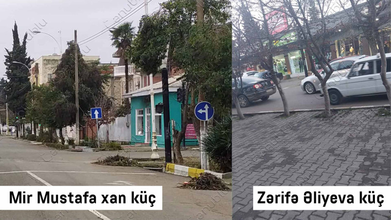 Lənkəranın bu küçələrində 2 həftədən çoxdur ki, işıqforlar işləmir