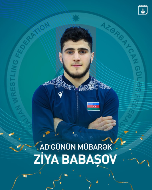 Cəlilabadlı güləşçi Ziya Babaşov 22 yaşını qeyd edir