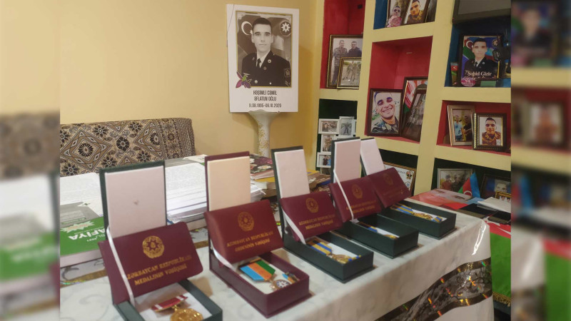 Şəhidimizin anası bu il Lənkəran Dövlət Universitetinə qəbul olub