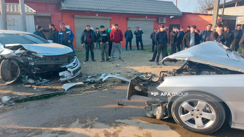 Masallıda zəncirvari qəza baş verib