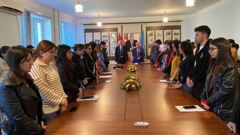 Cəlilabadda tələbələrlə maarifləndirici görüş keçirilib