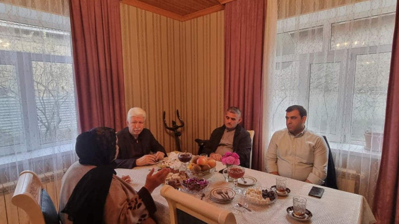 Cəlilabadda şəhid Əhməd Abdullayevin ailəsinə baş çəkilib
