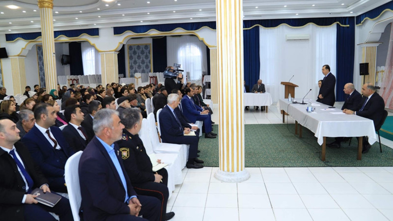 Taleh Qaraşov Mamusta və Daşdalıqcar kənd sakinləri ilə görüşüb