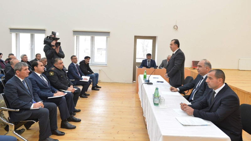 Taleh Qaraşov Zövlə kənd sakinləri ilə görüş keçirib