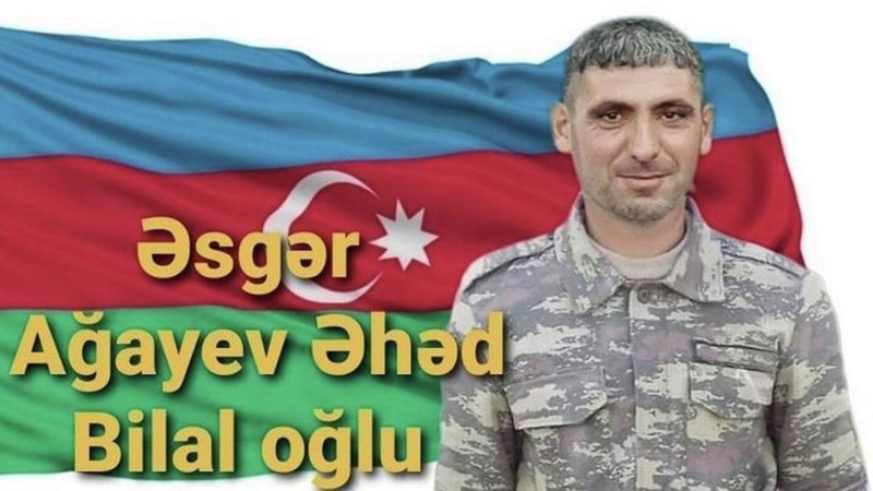Bu gün Vətən müharibəsi şəhidi Əhəd Ağayevin doğum günüdür