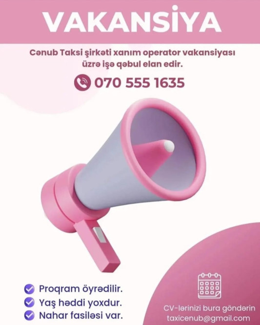 İş axtaranların nəzərinə