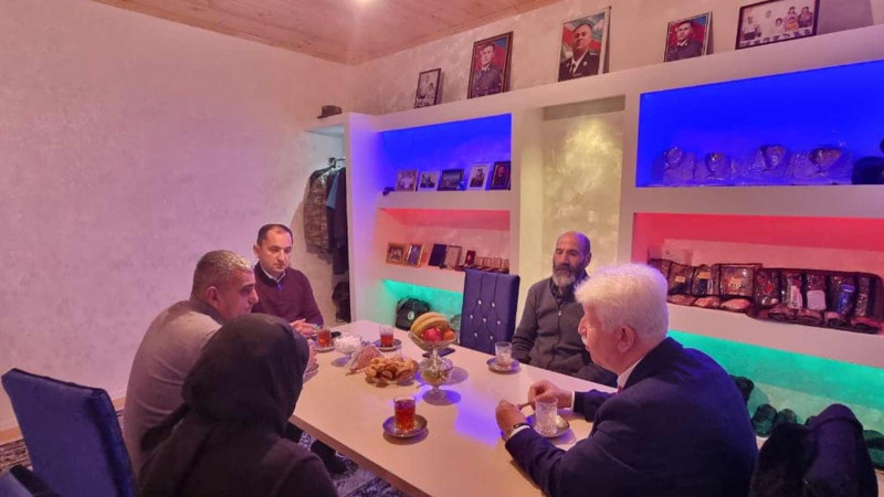 Cəlilabadda şəhid ailəsi ziyarət edilib