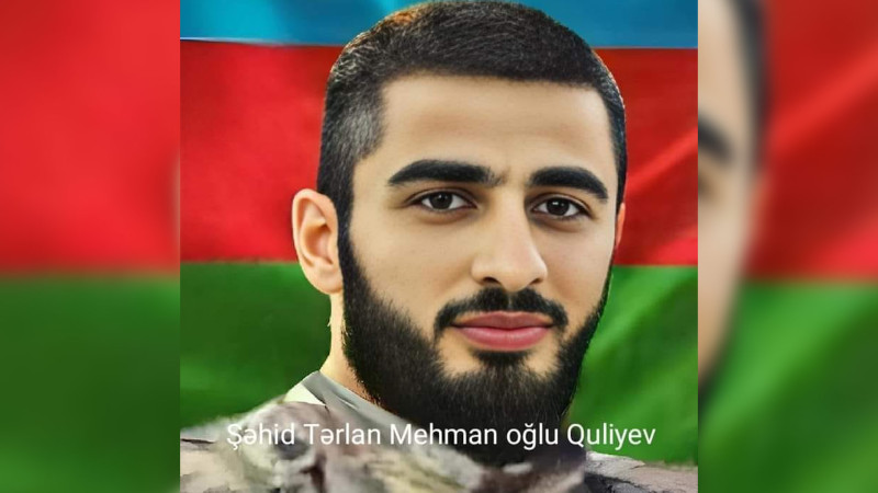 Bu gün şəhid Tərlan Quliyevin mövlud günüdür