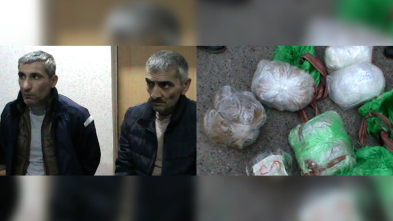 İrandan gətirilən 32 kq narkotik dövriyyədən çıxarılıb