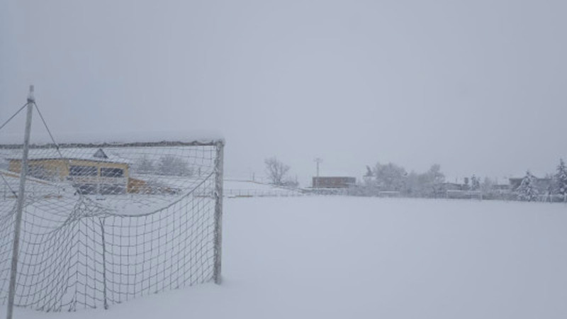 Qarlı hava ilə əlaqədar Cəlilabad stadionu iflic olub