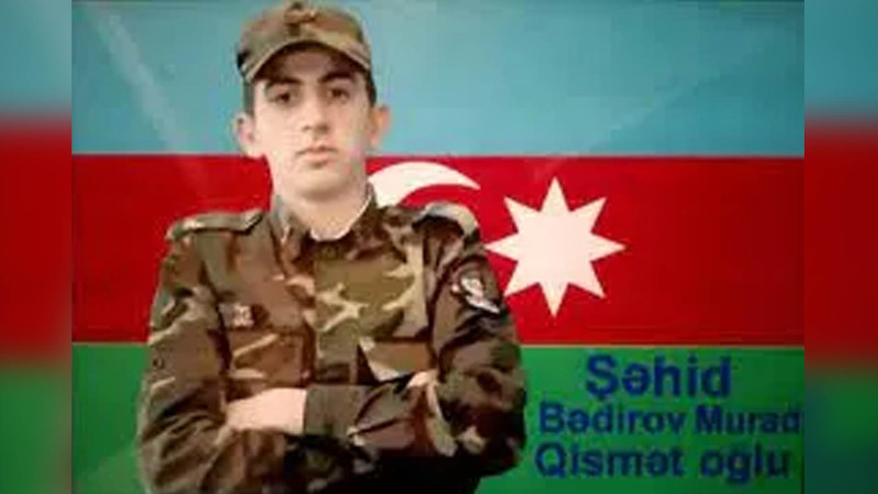 Bu gün Vətən müharibəsi şəhidi Murad Bədirovun mövlud günüdür