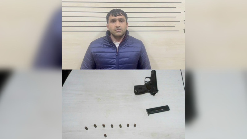 Masallı sakinində Makarov tapançası tapılıb
