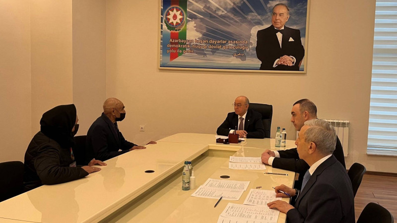 Kəmaləddin Heydərov Masallıda vətəndaşları qəbul edib