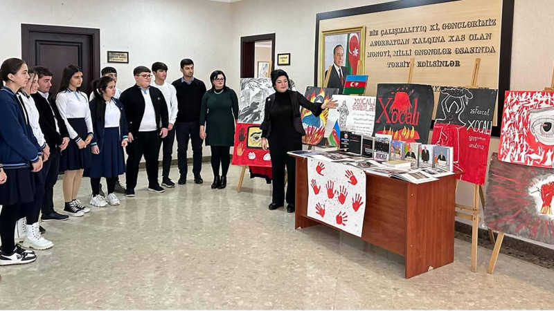 Astarada Xocalı soyqırımına həsr olunmuş tədbir keçirilib