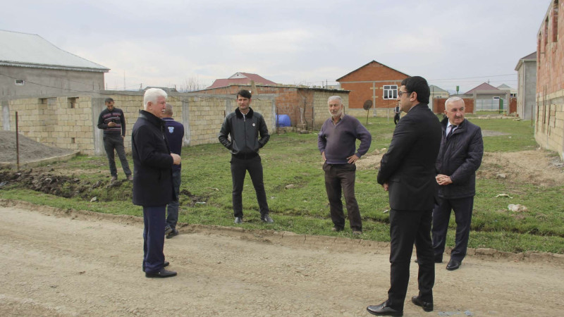 Rafiq Cəlilov rayonda aparılan yenidənqurma işləri ilə tanış olub