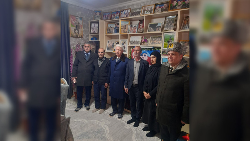Cəlilabadda şəhid ailələri ziyarət olunub