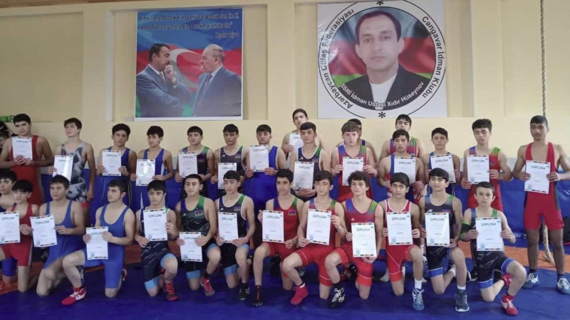 Masallıda sərbəst güləş üzrə yarış keçirilib