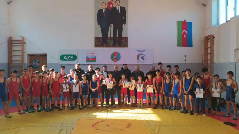 Cəlilabadda yunan-Roma güləşi üzrə turnir keçirilib