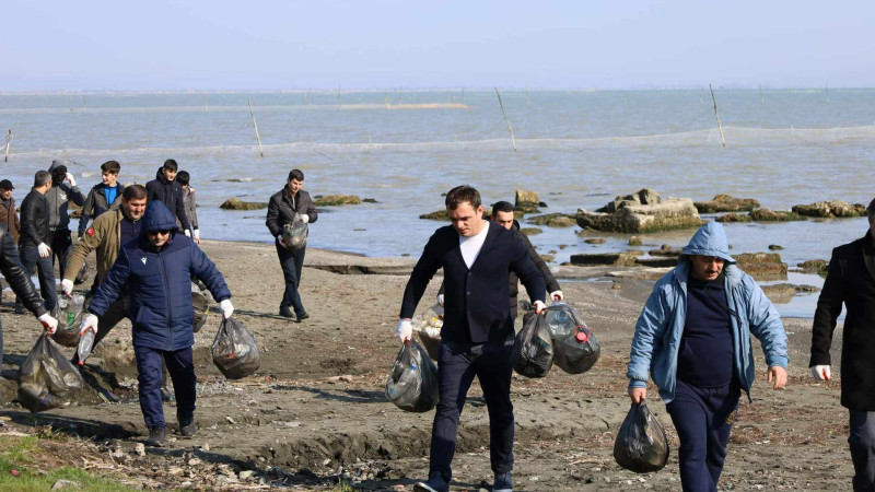 Lənkəranda İdman və ekologiya adlı təmizlik aksiyası keçirilib