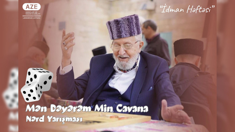 Lənkəranda yaşlı nəsil arasında masaüstü idman növləri üzrə turnir keçiriləcək