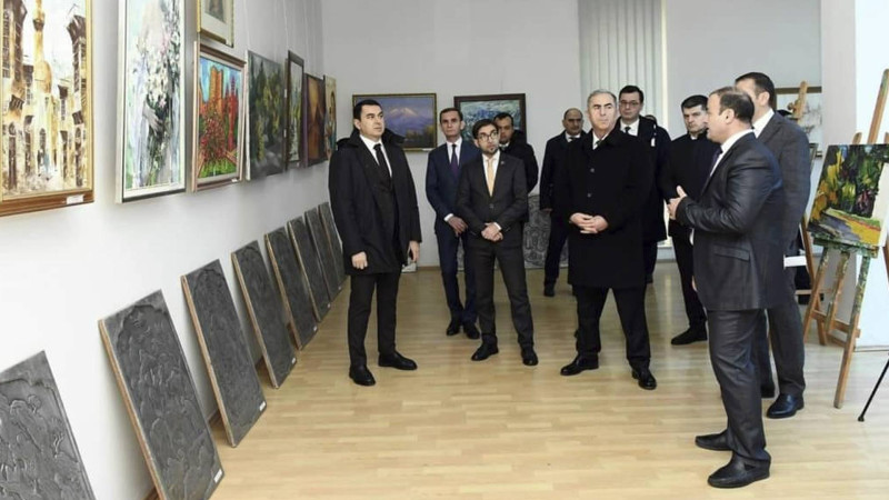 Mədəniyyət naziri Cəlilabadda müəssisələrə baxış keçirib
