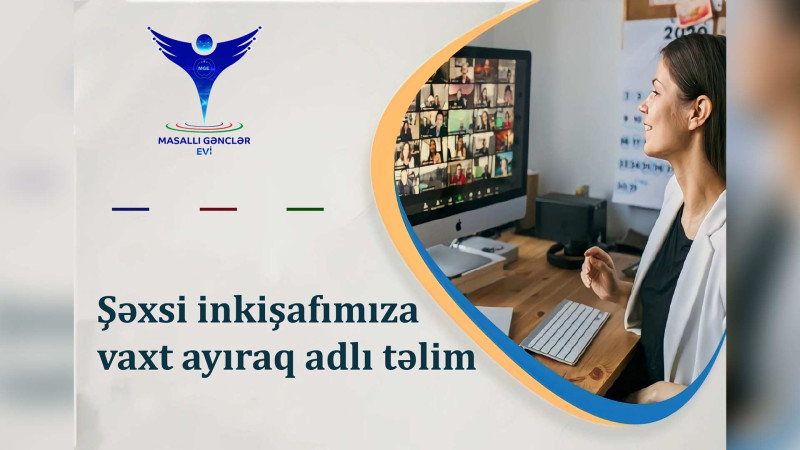 Masallıda gənclər üçün təlim keçiriləcək