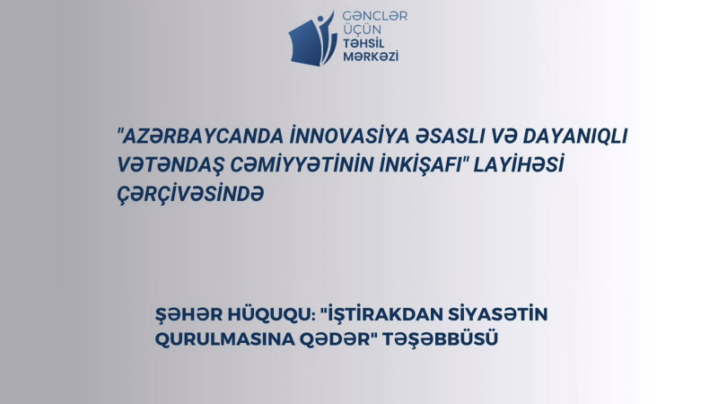 Xanımların nəzərinə: Beynəlxalq layihə Lənkəranda icra olunacaq