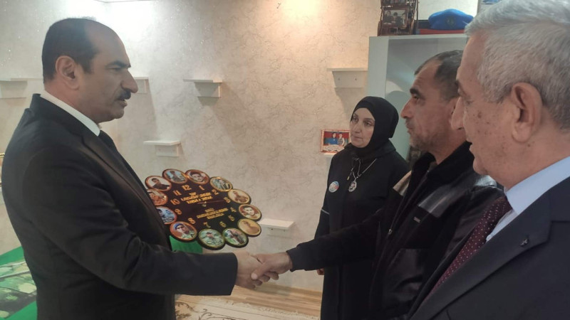 Lənkəranda şəhid Elsevər Qardaşzadənin ailəsinə baş çəkilib
