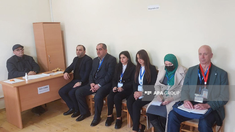 ATƏT nümayəndələri Lənkəranda seçkiləri izləyiblər