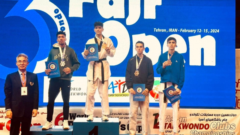 Masallı taekvondoçusu “Fəcr Open” turnirində ilk medalını qazanıb