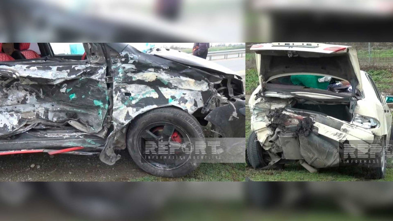 Cəlilabadda ağır qəza: ölən və yaralananlar var