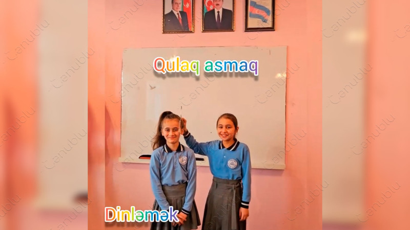 Masallıdan olan müəllimin dərs keçmə tərzi maraqla qarşılanıb
