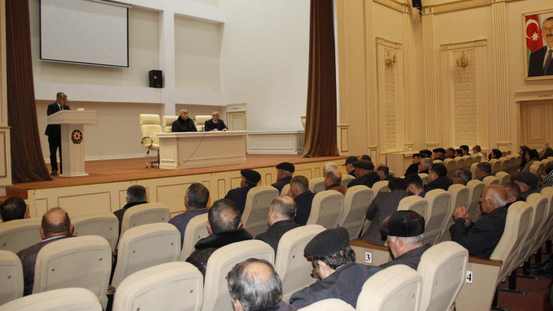 Cəlilabadda mədəniyyət işçiləri ilə görüş keçirilib