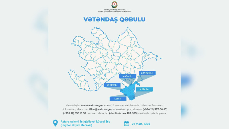 Anar Quliyevin vətəndaşlarla görüşünün tarixi dəyişdirilib
