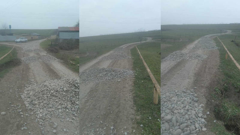 Cəlilabadın Ətcələr kəndi yollarında təmir işləri aparılıb