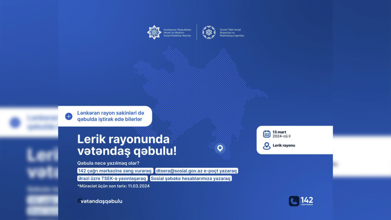 DTSERA: Anar Bayramov vətəndaşlarla görüşəcək
