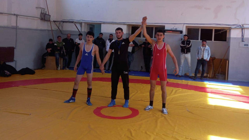 Cəlilabadda yunan-Roma güləşi üzrə rayon turniri keçirilib